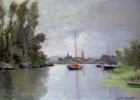 Monet, Claude Oscar - Argenteuil, Seen from the Small Arm of the Seine